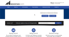 Desktop Screenshot of mountainghost.net